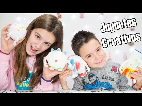 JUGUETES CREATIVOS // Descubrimos una nueva forma de pintar.