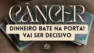 CÂNCER • O dinheiro que Deus preparou pra você vai vir de surpresa mudando tudo 😱🤞- Tarot