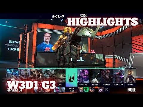 S04 vs RGE - Highlights | Week 3 Day 1 S11 LEC Summer 2021 | Schalke 04 vs Rogue