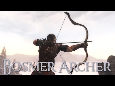 Bosmer Archer - Lost Knife Hideout - Skyrim Stealth Gameplay