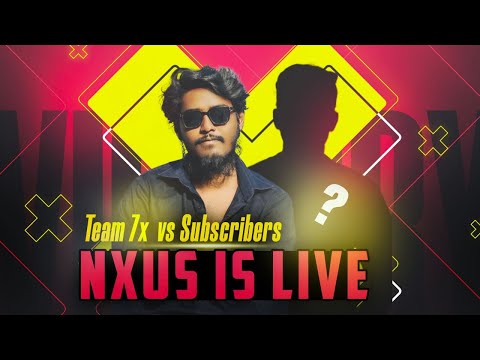 AFTER A LONG TIME I AM COMING 4V4 BEST SQUAD | NXUS | TEAM 7X