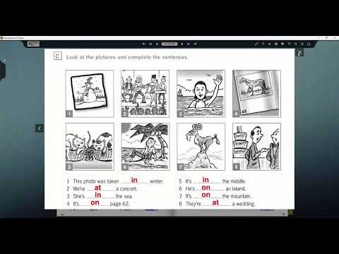 Unit 8- Prepositions of time and place