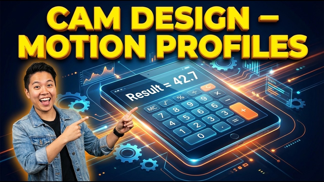 Cam Design Interactive Calculator — Motion Profiles