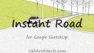 SketchUp Instant Road | Islands and Medians