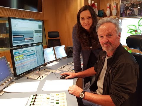 RTV Slovenija praznuje - Maja Moll in Marko Čebulj, napovedovalka in oblikovalec zvoka