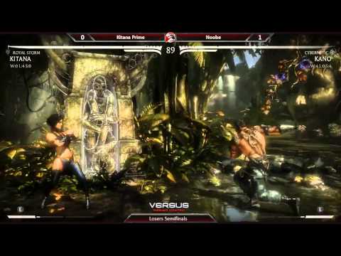 VS Kombat Series #6 - Losers Semis - Kitana Prime (RS Kitana) vs Noobe (Cyb Kano)