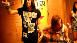 Kellin Quinn from SWS - Christina has a nice pair of pants
