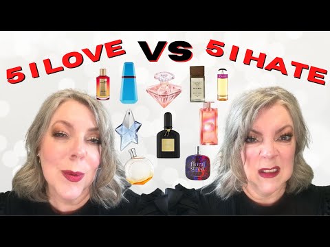 5 PERFUMES I LOVE, 5 PERFUMES I HATE | I HAVE VERY STRONG OPINIONS!🤣 These Give Me VIBES Good & Bad!