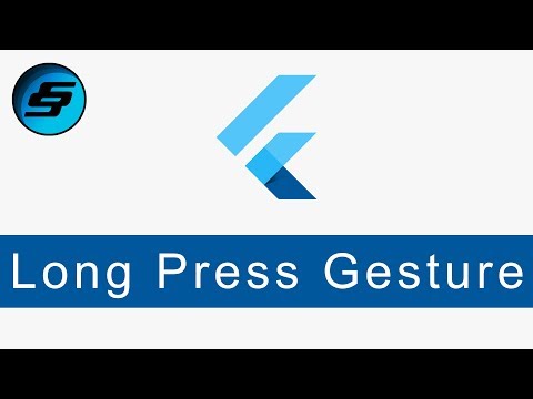 Long Press Gesture Flutter Programming