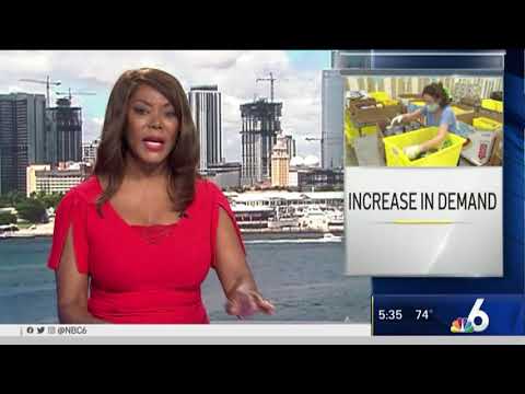 WTVJ NBC 6 | Feeding South Florida Sees Decrease in Food Boxes From the USDA