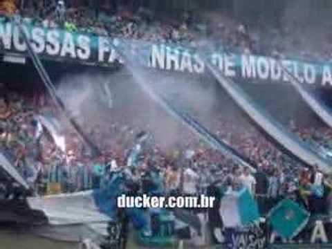 "Geral do Gremio - Gremio x Ponte - O Grêmio vai sair campeão" Barra: Geral do Grêmio &bull; Club: Grêmio