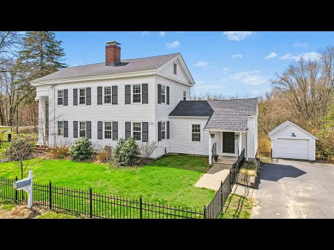 77 Center Bridge Road, Lancaster MA - Rich in History and Thoughtfully Updated!