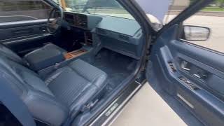 1987 Cadillac Eldorado Interior Review