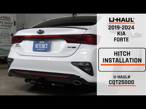 2019-2024 Kia Forte | U-Haul Trailer Hitch Installation | CQT25000