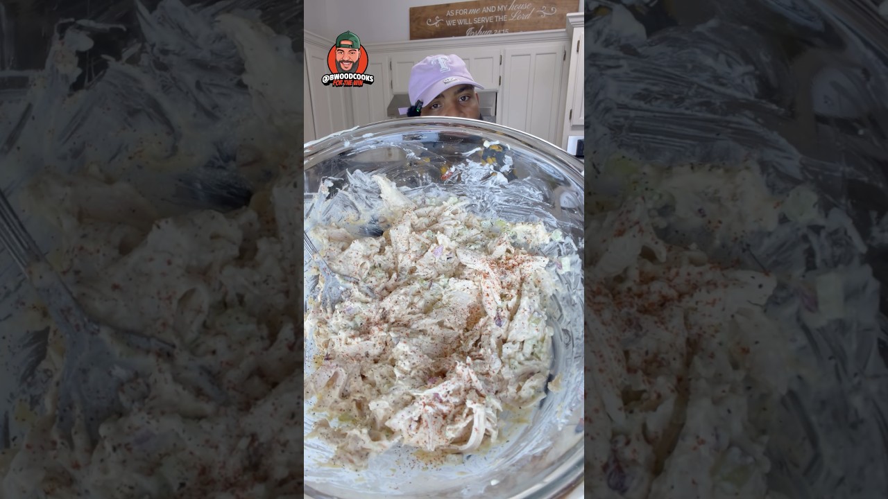 One of the easiest recipes you'll ever make is chicken salad.