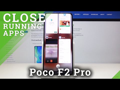 How to Turn Off Running Apps in XIAOMI Poco F2 Pro – Close Background Apps
