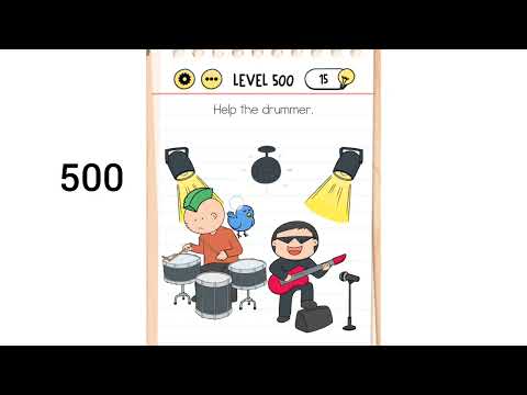 Brain Test Level 500 Walkthrough