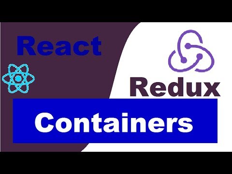 ReactJS Redux Tutorial 3 Containers