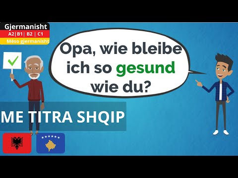 Disa këshilla nga gjyshi për një jetë të gjatë  | OGjerman | Mësoni gjermanisht me dialogje