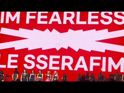 LE SSERAFIM @ COACHELLA WEEKEND 2 FanCam [1/2] (4K 2160P)