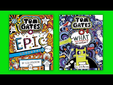 Liz Pichon Reads Epic Adventures & What Monster? | The Brilliant World Of Tom Gates | Books For Kids - Kids (6+), Kingdom Kids Zone - Tom Gates Brilliant World