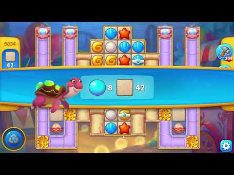 Fishdom 5834 Level - 15 moves - NO BooSTERS