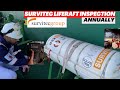 Annual Servicing Of Liferaft With 𝗦𝗨𝗥𝗩𝗜𝗧𝗘𝗖 𝗧𝗢𝗢𝗟