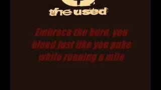 The Used - Pretty Handsome Awkward / Lyrics