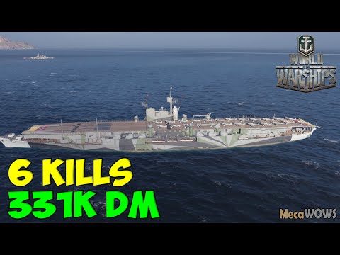 World of WarShips | Max Immelmann | 6 KILLS | 331K Damage - Replay Gameplay 4K 60 fps
