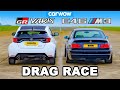 BMW E46 M3 v Toyota GR Yaris: DRAG RACE