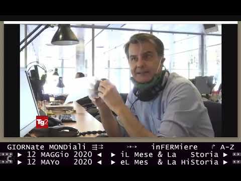 redazione del Sole 24 ore - TG2 12 MAGGIO 2020 rubrica viaggio nel mondo del giornalismo
