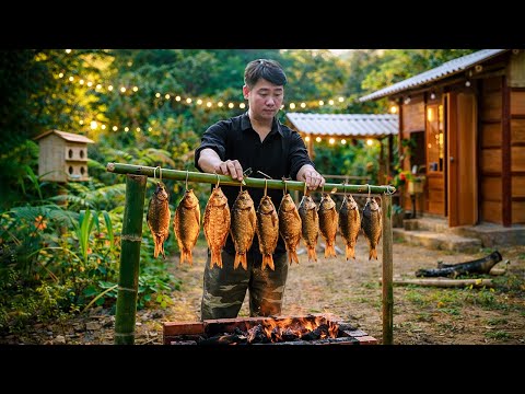 Smoking Fish Using Military Techniques – No Electricity Needed, Can Be Used Year-Round