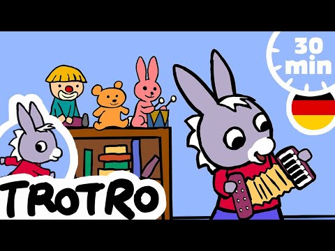 30 MINUTEN TROTRO | 🥁 Trotro macht zu viel Lärm! 🎺
