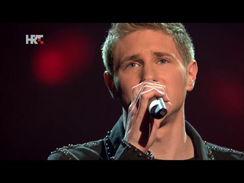 Mateo: "Bed Of Roses" - The Voice of Croatia - Season1 - Live6