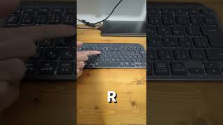 30秒でわかるキーボードのアルファベットキーの覚え方【パソコン教室】 #Shorts