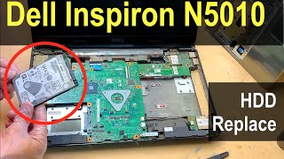Dell Inspiron N5010 Hard Drive Removal | Upgrading to SSD