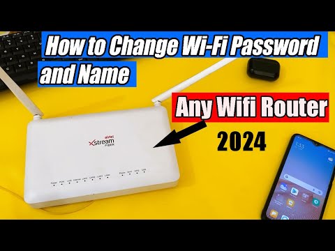 How to Change Wi-Fi Password and Name Any Router 2024 | Wifi Name and Password kaise change kare