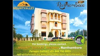 preview picture of video 'Mount Valley Resort, Ranthambore'