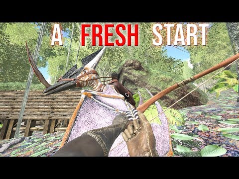 RAIDING ON THE FIRST DAY - ARK 3-MAN PVP SERVERS - ARK SURVIVAL EVOLVED