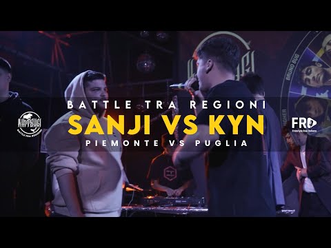 SANJI vs KYN - TEAM PIEMONTE vs TEAM PUGLIA - BATTLE fra REGIONI - Rap Freestyle Battle