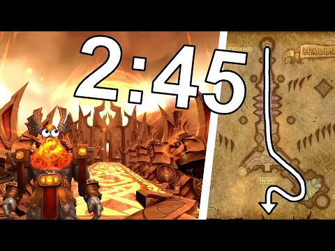 [Retail] Halls of Valor Any% in 2 minutes 45 seconds (2:44.98) [WR]