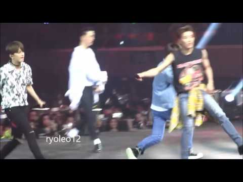 [FanCam] 20160903 B.A.P - Young Wild and Free MBC Show Champion Manila