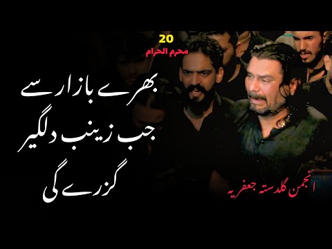 Bhare Bazar Se Jab Zainab Anjuman e Guldasta e Jaffria Kalam 20 Muharram Kali Bari 2025