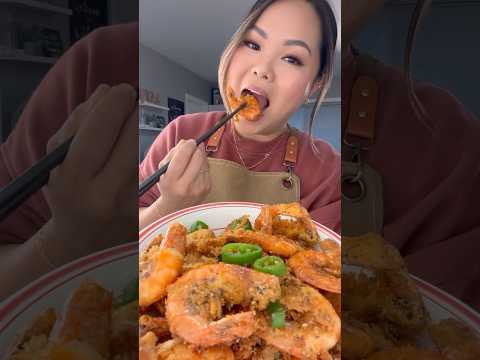 Salt and pepper shrimp đ€ #recipe #cooking #shrimp