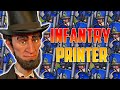 Abe Lincoln PRINTS Infantry in Civ 6 and I'm here for it