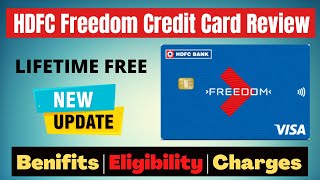 HDFC New Freedom Credit Card Full Details | Benefit | Eligibility | Fees 2022 Edition