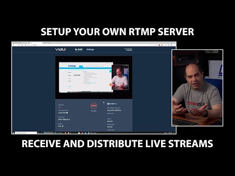 Setup your own RTMP Server to Receive and Redistribute Live Streaming Video