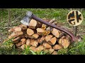 Field Testing And Review Of The New Heavy Chopping Axe From Thrw Club This Is Something Different