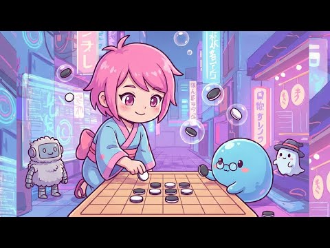 Reversi Moon  Anime Style Bord