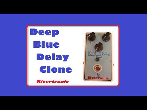 Pedal guitarra eléctrica Deep Blue Delay MAD PROFESSOR Clone